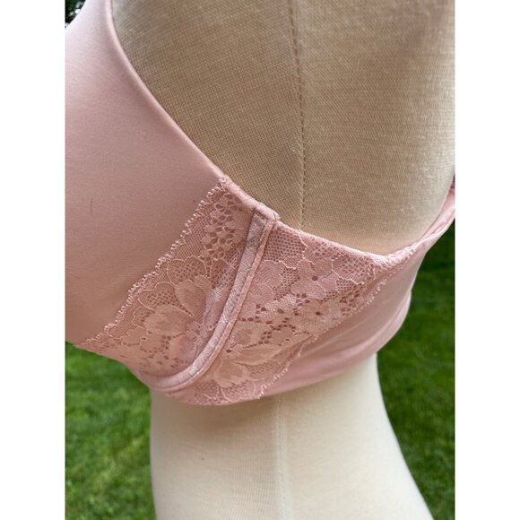 Victorias Secret Body By Victoria Light Pink Bra 38DDD Eco-Lace & Recycled Yarns - Picture 3 of 9